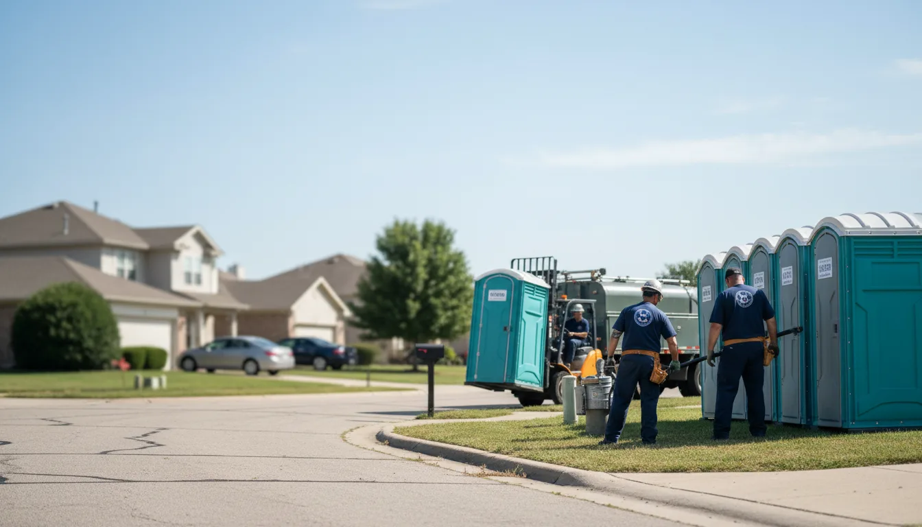 Porta Potty Rental in Sparland, IL near me